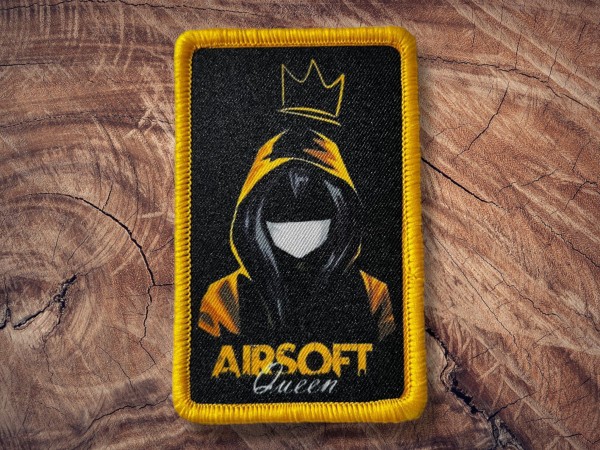 Printed Patch Airsoft Queen 90x60mm
