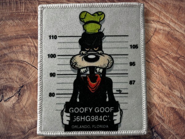 Printed Patch Goofie Goof 95x80mm