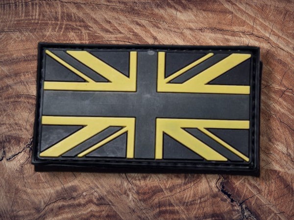 Rubber Patch United Kingdom (Black)