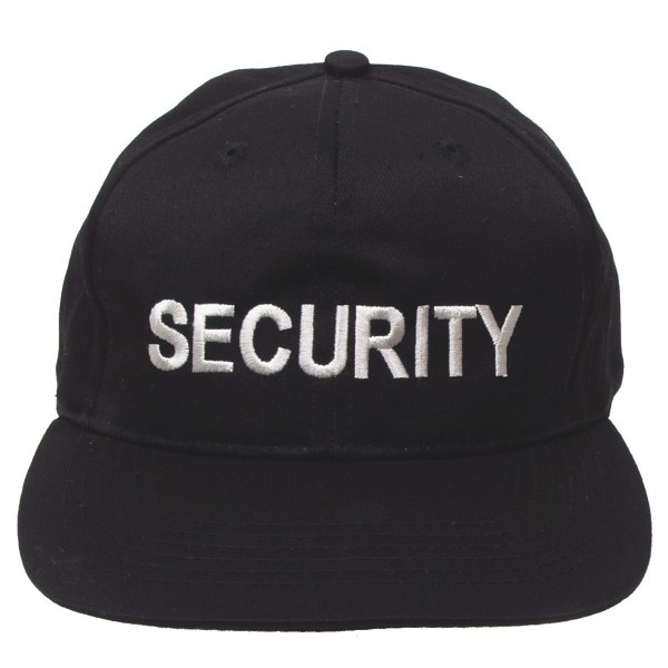 Us Cap Schwarz "Security"