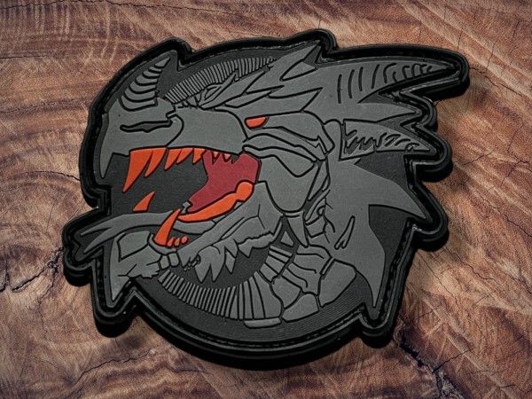 Rubber Patch Dragon 75x80mm