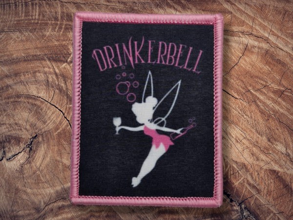 Printed Patch Drinkerbell 80x55mm