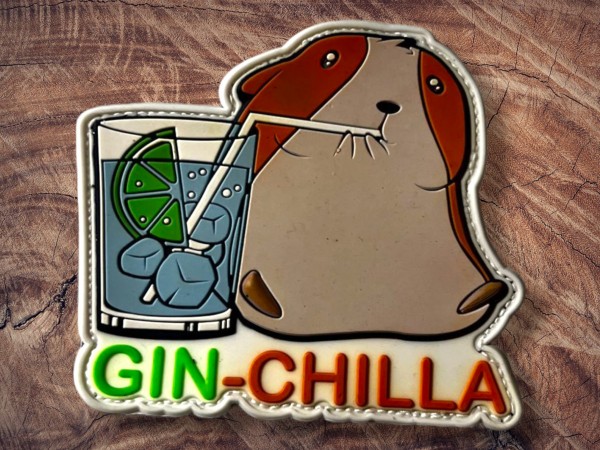 Rubber Patch Gin - Chilla 80x90mm