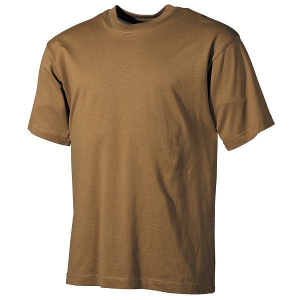 US T-Shirt, halbarm, coyote tan, 170 g/m² M