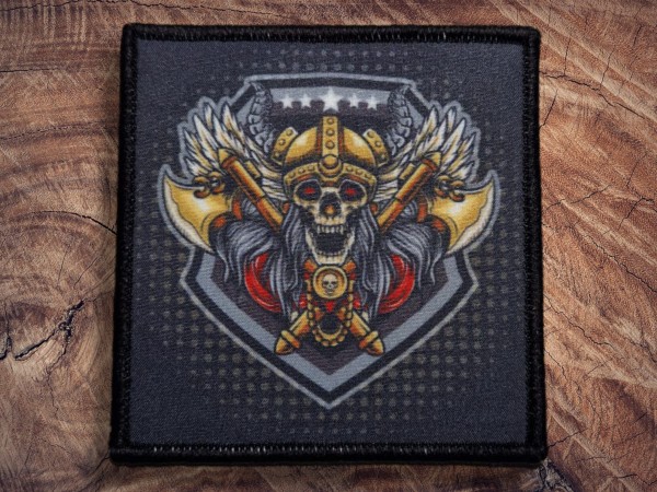 Printed Patch The Skull Jarls 100x100mm