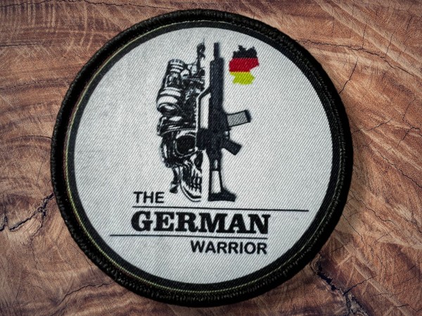 Printed Patch German Warriors 100x100mm