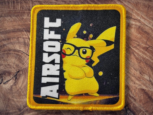 Printed Patch Airsoft Pika 100x100mm