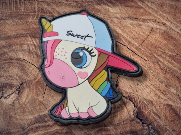 Rubber Patch Rosy Unicorn