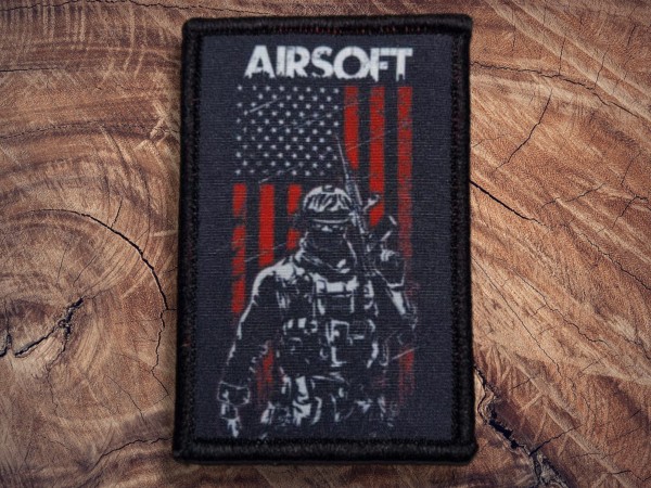 Printed Patch Airsoft 90x55mm