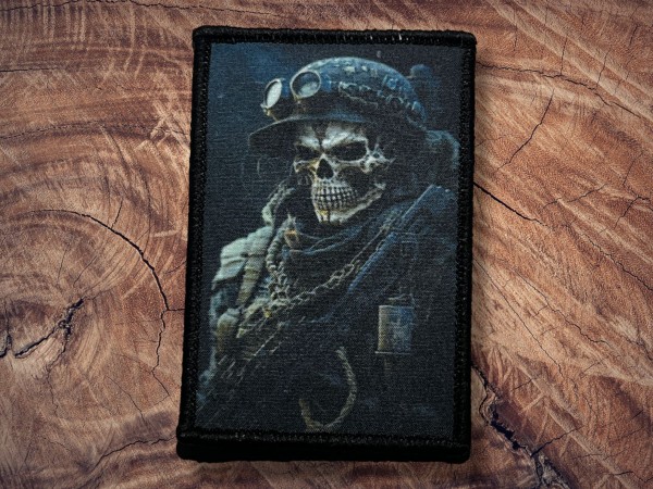 Printed Patch undeath soldier 90x60mm