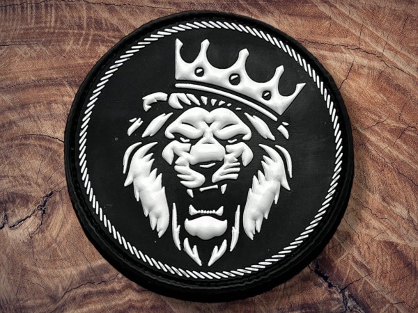 Rubber Patch Lion King 85x85mm