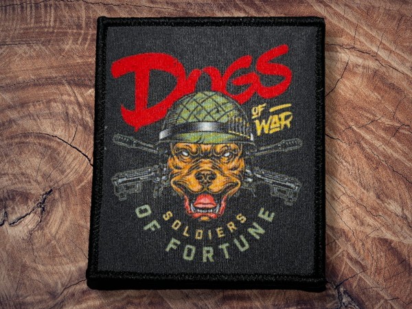 Printed Patch Dogs of War 95x80mm
